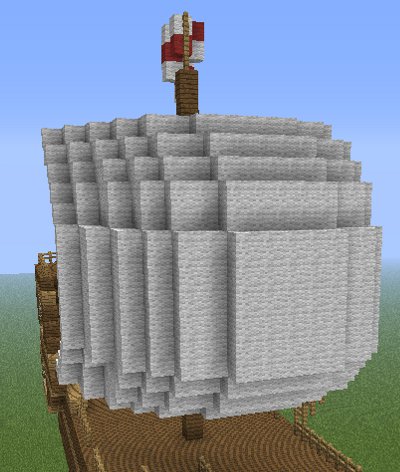 minecraft ship sails image